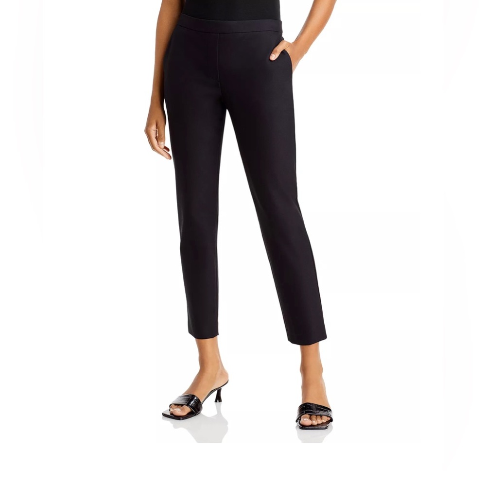 Theory Women’s Thaniel Ankle Pants in Black, size 6